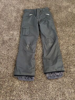 Orage Men's Gray Cargo Snow Ski Pants